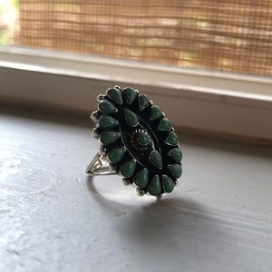 Native American Turquoise Ring Size 5